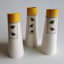 Load image into Gallery viewer, Tapered Vase with Bee's