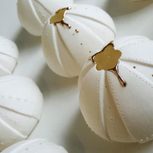 Load image into Gallery viewer, Urchin Tealight Holder with gold dribble