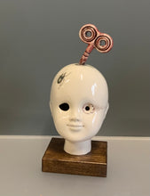 Load image into Gallery viewer, Doll Head, red key head
