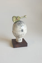 Load image into Gallery viewer, Porcelain doll with guitar and beetle aka 'The Beetles'!
