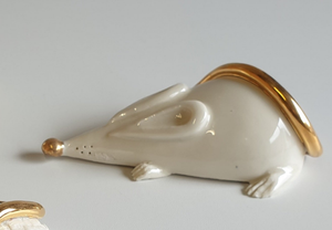 Flat Porcelain Mouse