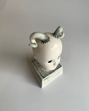 Load image into Gallery viewer, Ram Horn Doll with ceramic base
