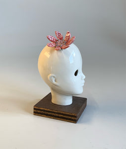 Pink flower head